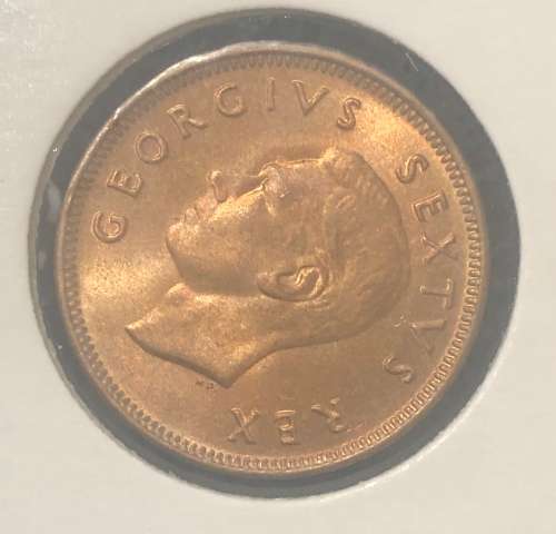 1950 SA Farthing UNC
