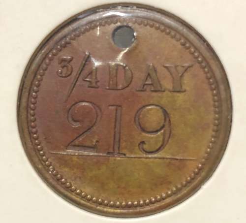 George Divisional Council 3/4 Day ( Ref: 226b, Page 108 Hern Catalogue)