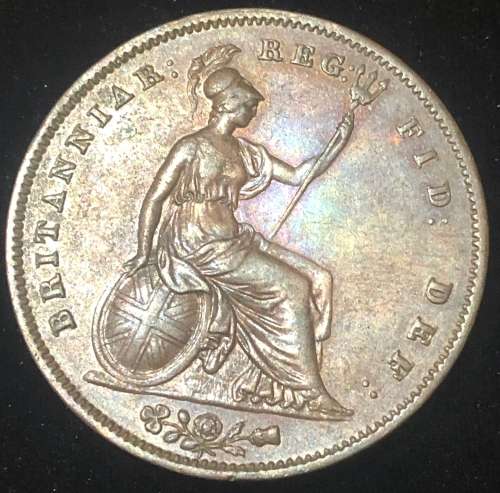 1851 Great Britain Penny.