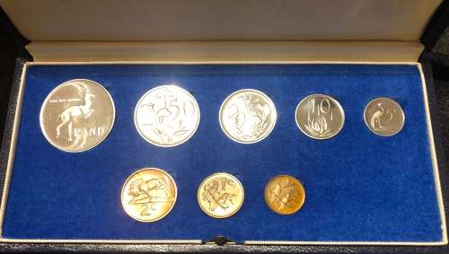 1973 Short Proof Set, With SILVER R1.