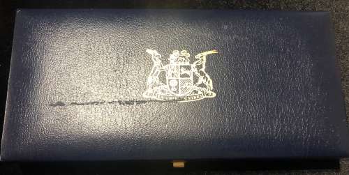 1984 Short Proof Set, With Silver R1.