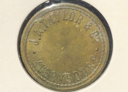 Taylor JA And Company 6D( Klerksdorp , Transvaal)