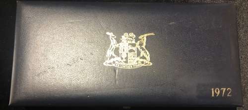 1972 Short Proof Set, With SILVER R1.