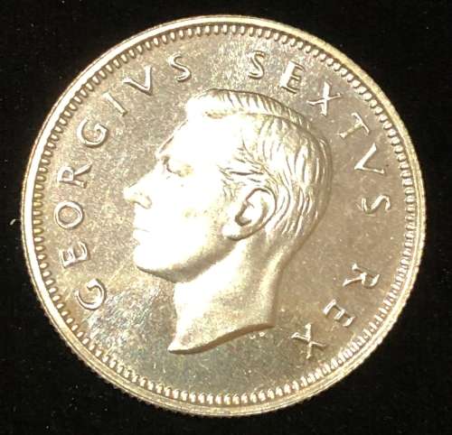 1951 Silver Proof One Shilling.
