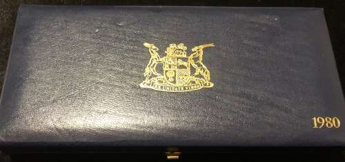 1980 Short Proof Set With SILVER R1.