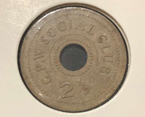 Government Printing Works Social Club 2 1/2D