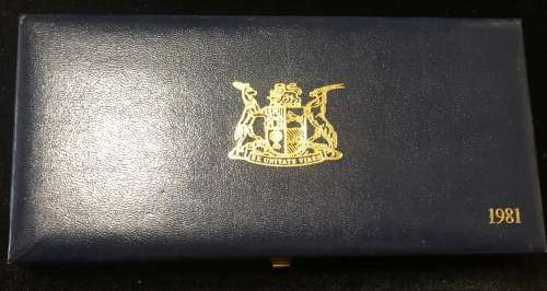 1981 Short Proof Set.