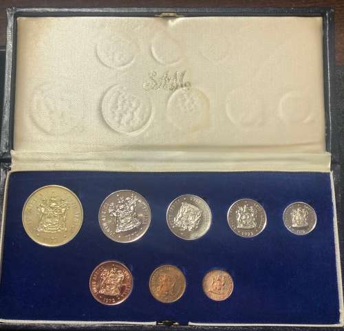 1972 Short Proof Set, With SILVER R1.
