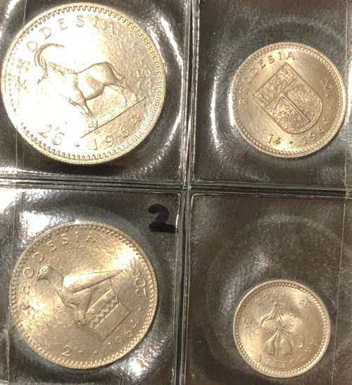1964 Rhodesia Set UNC.