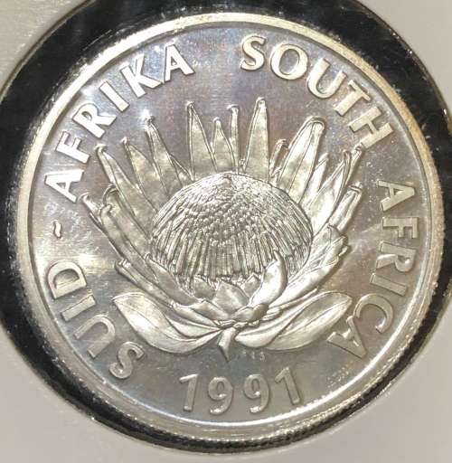 1991 Nursing Protea SILVER R1 (Proof)