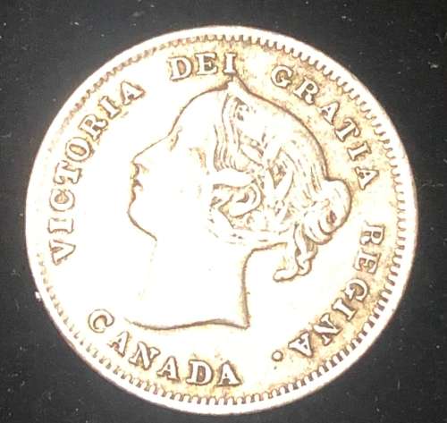 1899 Canadian Silver 5 Cent