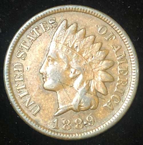 1889 USA One Cent