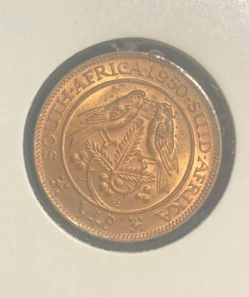 1950 SA Farthing UNC