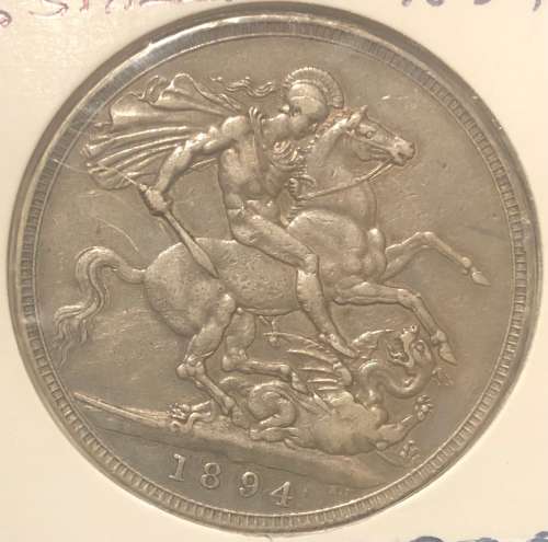 1894 Great Britain Crown.