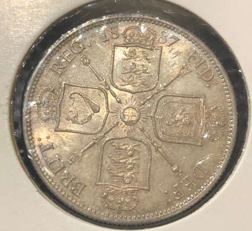 1887 Great Britain Florin