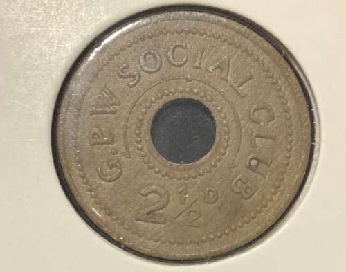 Government Printing Works Social Club 2 1/2D