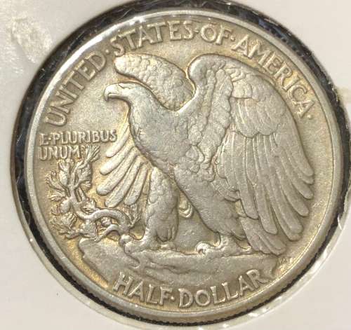 1945 ( N) USA 1/2 Silver Dollar ( KM 142)