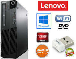 Lenovo ThinkCentre M78p AMD RADION M4 3.1 GHz,4 GB ,500GB+wifi