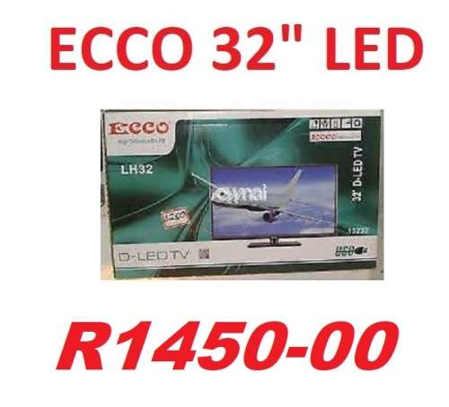 ECCO 32" Full HD TV(led-32FHDB) -+ remote(NEW)    guaranteed