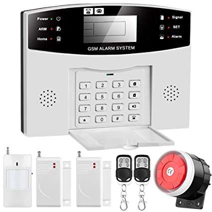 Intelligent Wireless GSM Home Alarm System