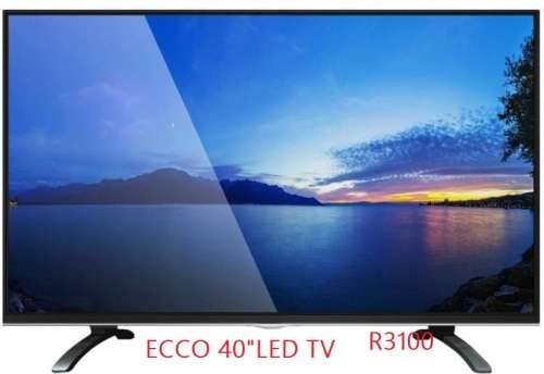 ECCO 40` LED Flat Screen TV