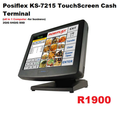 Posiflex KS-7215 (All in 1 pc)TouchScreen-  Cash Terminal