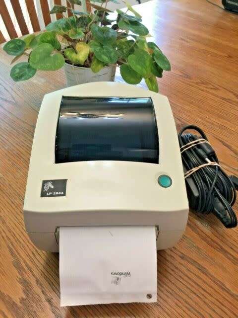 Zebra Lp2844 LP 2844 USB Direct Thermal Barcode Label Printer(refurb)