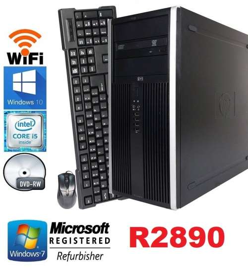 HP Desktop CORE i5, 8GB RAM, 500GB HDD     - Desktop   Core i5  3.10 GHz   Ram 8 GB