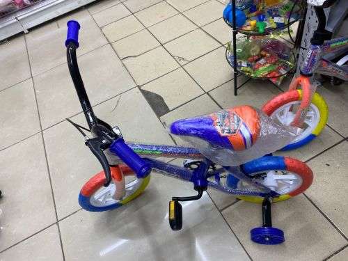 16` kids bike(side safty wheels)-assorted colours