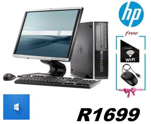 HP Desktop FULL SET  PC  2.90GHz 2GB RAM 160GB DVD-RW WiFi 17`, LCD