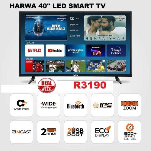 40 Inch LED TVs: SMART TV -Popular 40 Inch LED TVs For A Vibrant Pictu .. + REMOTE