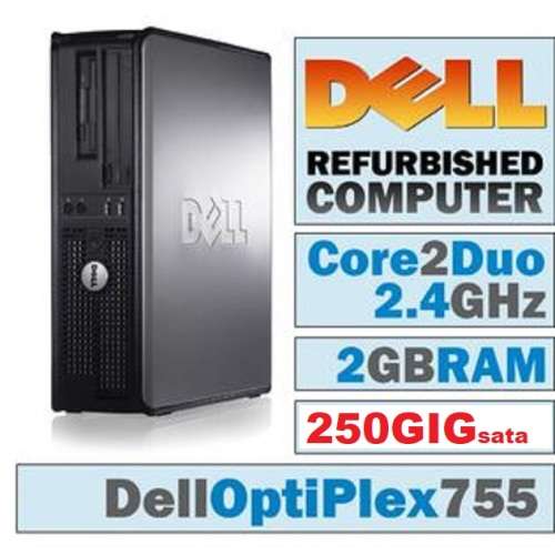 DELL OPTIPLEX COMPUTER DESKTOP PC INTEL CORE 2 DUO E8400 2.65GHz 2GB RAM 160GB HDD-WIN-UPGRADEA