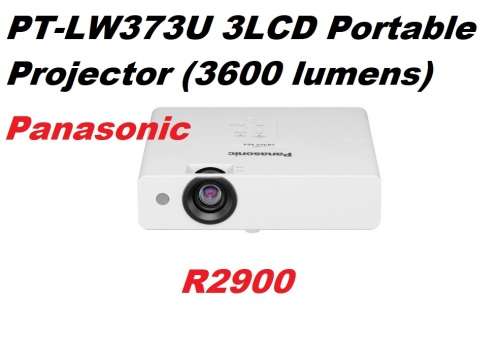 Panasonic LW373 WXGA  -  LCD Display Technology.  3600 Lumens -HD Colour Light Output.