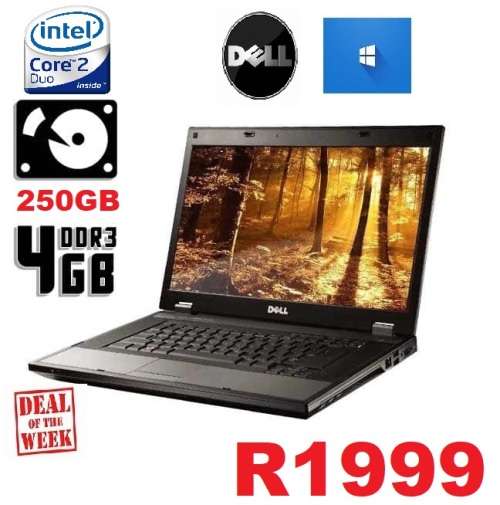DELL LATITUDE E5500 Intel Core2du- 2.60 GHz - 4Go RAM DDR3 - 250Go HDD - 15.1`` HD - LED - DVDRW - W