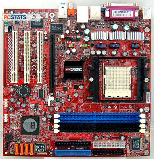 MSI RS480/ATX AMD 754 MOTHERBOARD/NEW