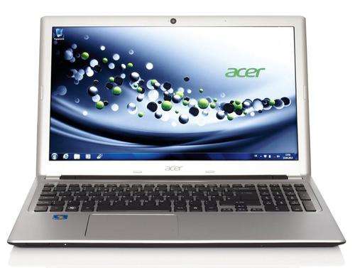 Acer Aspire V5-571P 15.6"+touch scre - Silver (Intel Core i3 2365M 1.4GHz, 4GB RAM, 500GB HDD, DVDSM