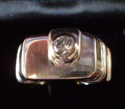 STUNNING SILVER MENS RING!!