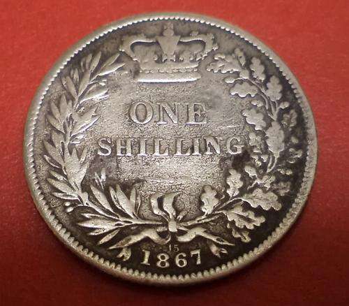 ONE SHILLING 1867