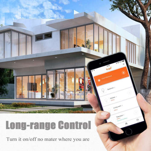 Wifi Control Smart LED 5W RGBW Spotlight GU10 Bulb Compatible with Alexa & Google Home **Sale**