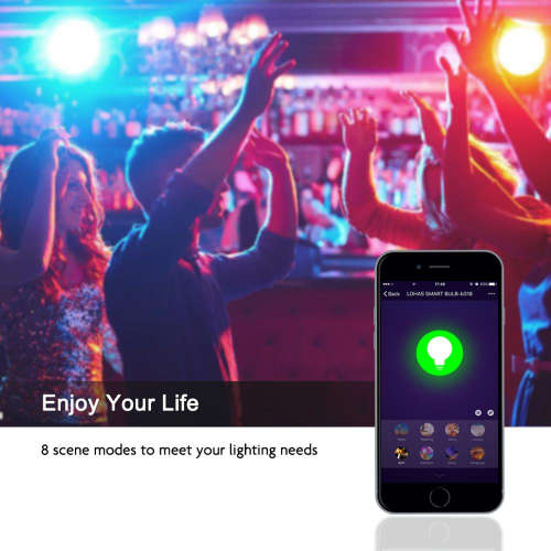 Wifi Control Smart LED 5W RGBW Spotlight GU10 Bulb Compatible with Alexa & Google Home **Sale**