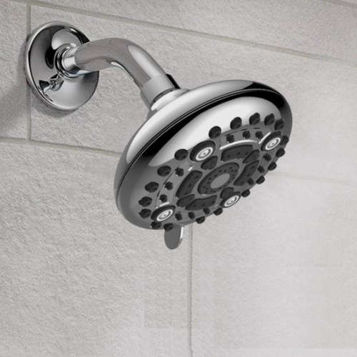 OverHead Mist Water Saving Bathroom Shower Head (Chrome Plated)