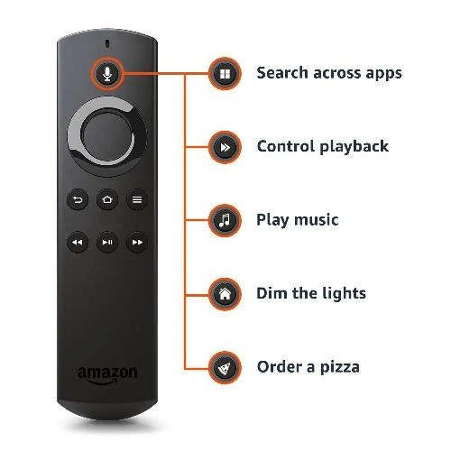 Fire TV Stick Streaming Media Player with Alexa built in, includes Alexa Voice Remote, HD 1080P 2016