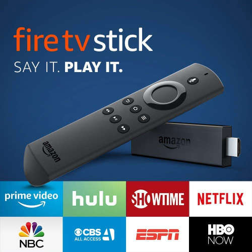 Fire TV Stick Streaming Media Player with Alexa built in, includes Alexa Voice Remote, HD 1080P 2016