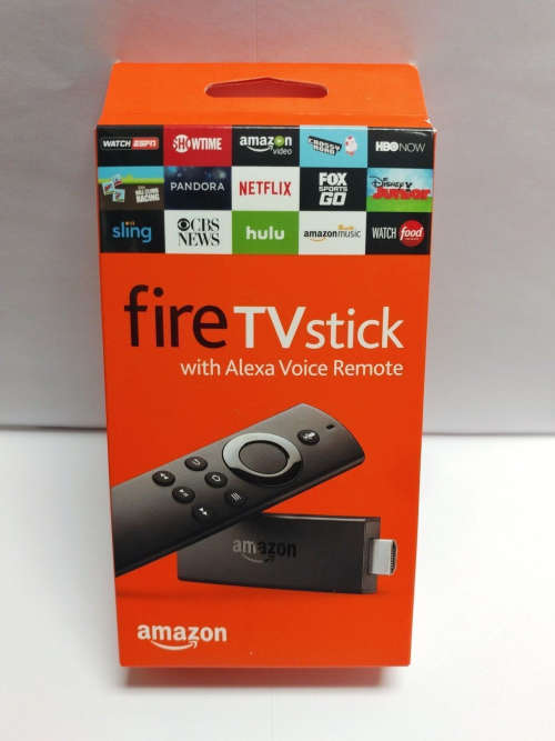 Fire TV Stick Streaming Media Player with Alexa built in, includes Alexa Voice Remote, HD 1080P 2016
