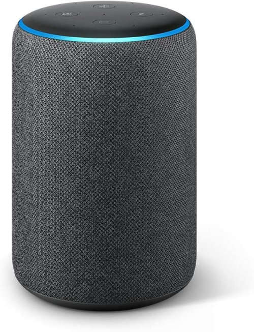 Echo Plus (3rd Gen) - Premium sound with built-in smart home hub - Charcoal