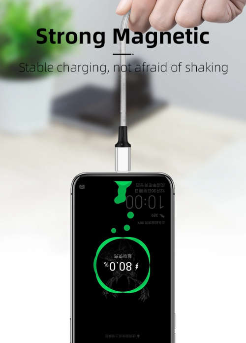 Magnetic Cable PD 20V 5A 100W Universal Laptop Type C to C Ultra-Fast Magnetic Charger 1.8m