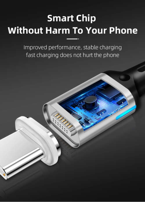 Magnetic Cable PD 20V 5A 100W Universal Laptop Type C to C Ultra-Fast Magnetic Charger 1.8m