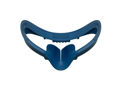 VR Cover Facial Interface and Foam Replacement Set for Oculus Quest 2 (Dark Blue and White)