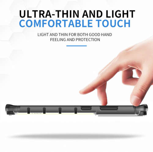 Samsung Galaxy S21 Ultra Shockproof Honeycomb Cover - Transparent **Sale**