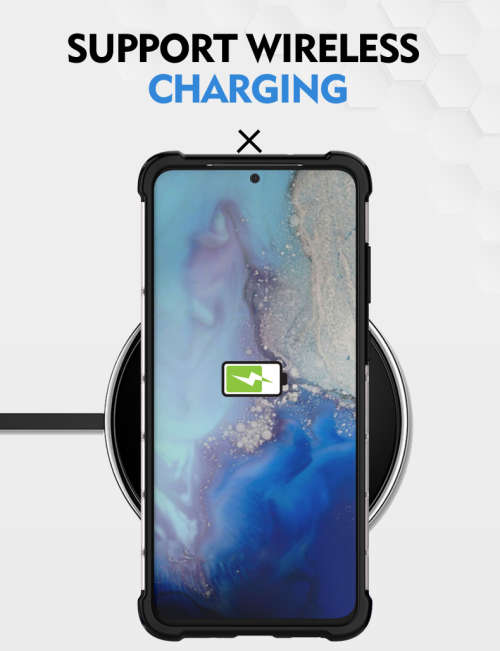 Samsung Galaxy A32 A52 A72 Shockproof Honeycomb Cover - Transparent **Sale**